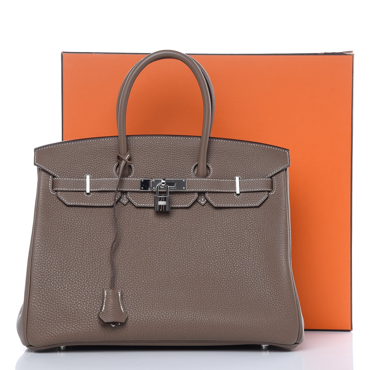 Hermes Togo Birkin 35 Etoupe 28 of 28