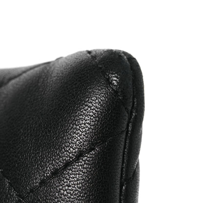 Chanel Lambskin Quilted CC Beauty Clutch Black 11 of 15