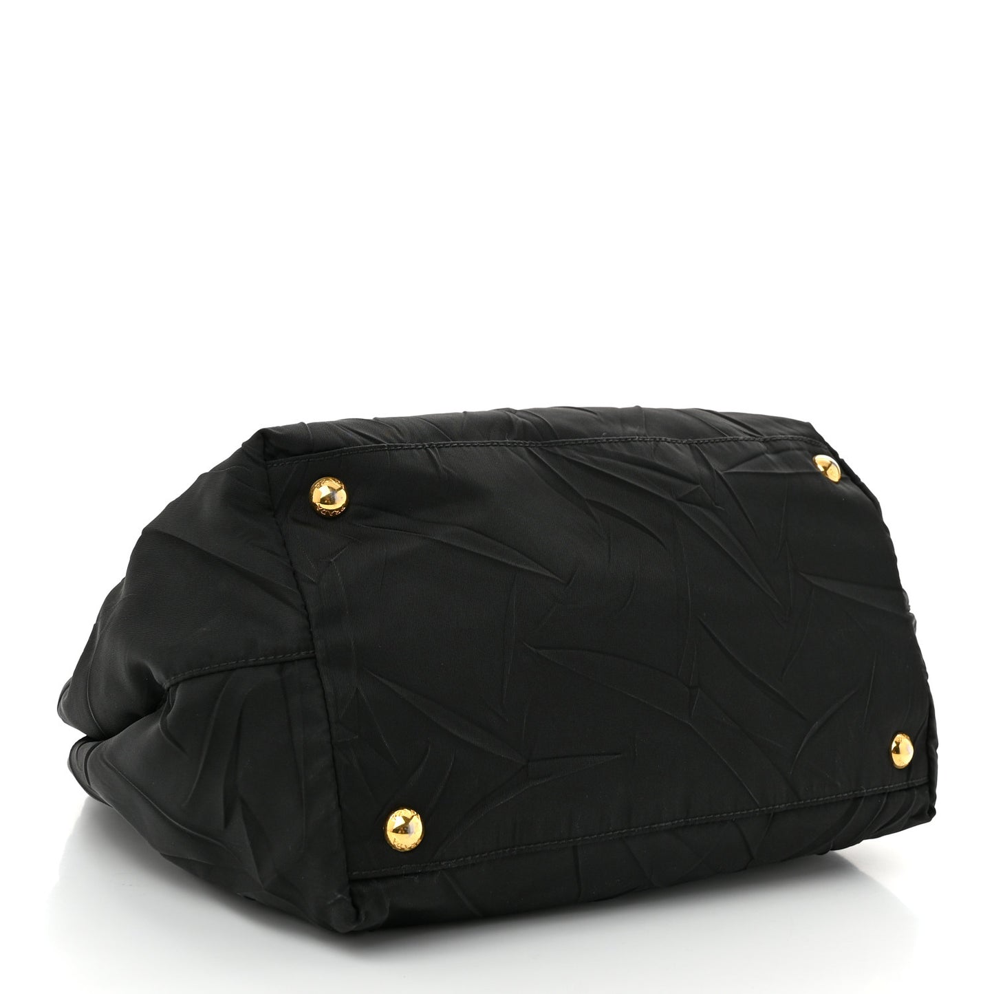Tessuto Nylon Tassel Tote Black
