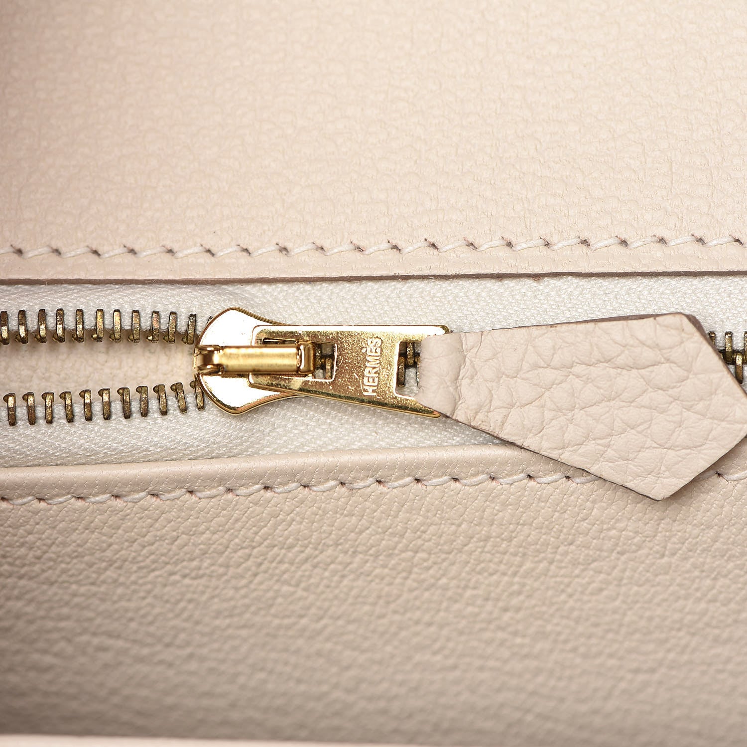Hermes Togo Birkin 30 Craie 25 of 38