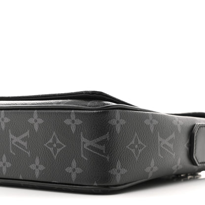 Louis Vuitton Monogram Eclipse District PM Black 9 of 10