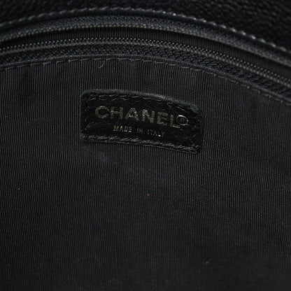 Chanel Calfskin Cerf Executive Shopper Tote Black 6 of 8