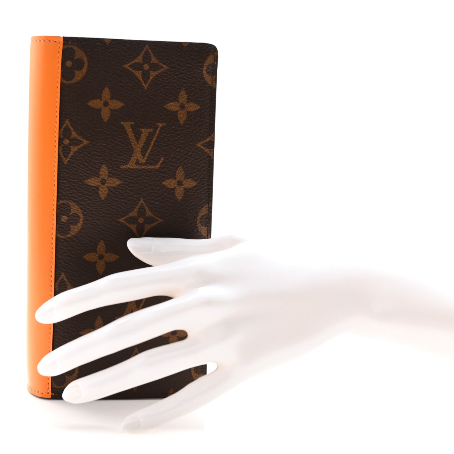 Louis Vuitton Monogram Macassar Brazza Wallet Safran 1834601