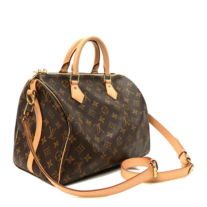 Louis Vuitton Monogram Speedy Bandouliere 30 3 of 9