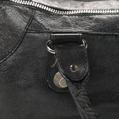 Balenciaga Agneau Giant 21 Silver Hardware Work Black 15 of 18