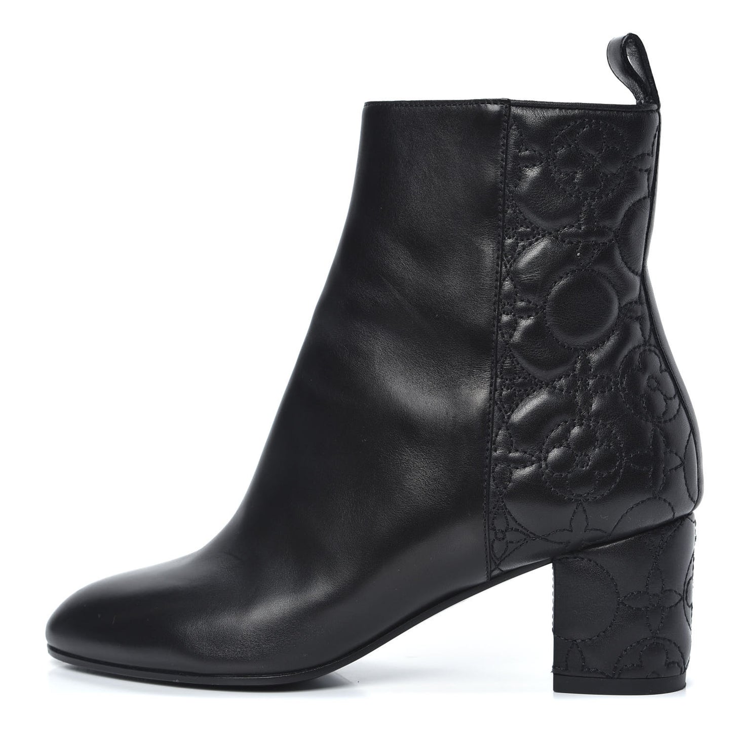 Lambskin Upstage Ankle Boots 36 Black