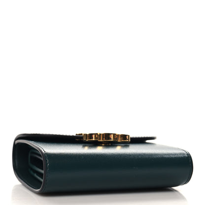 Celine Shiny Calfskin Small Triomphe Wallet Amazone 4 of 8