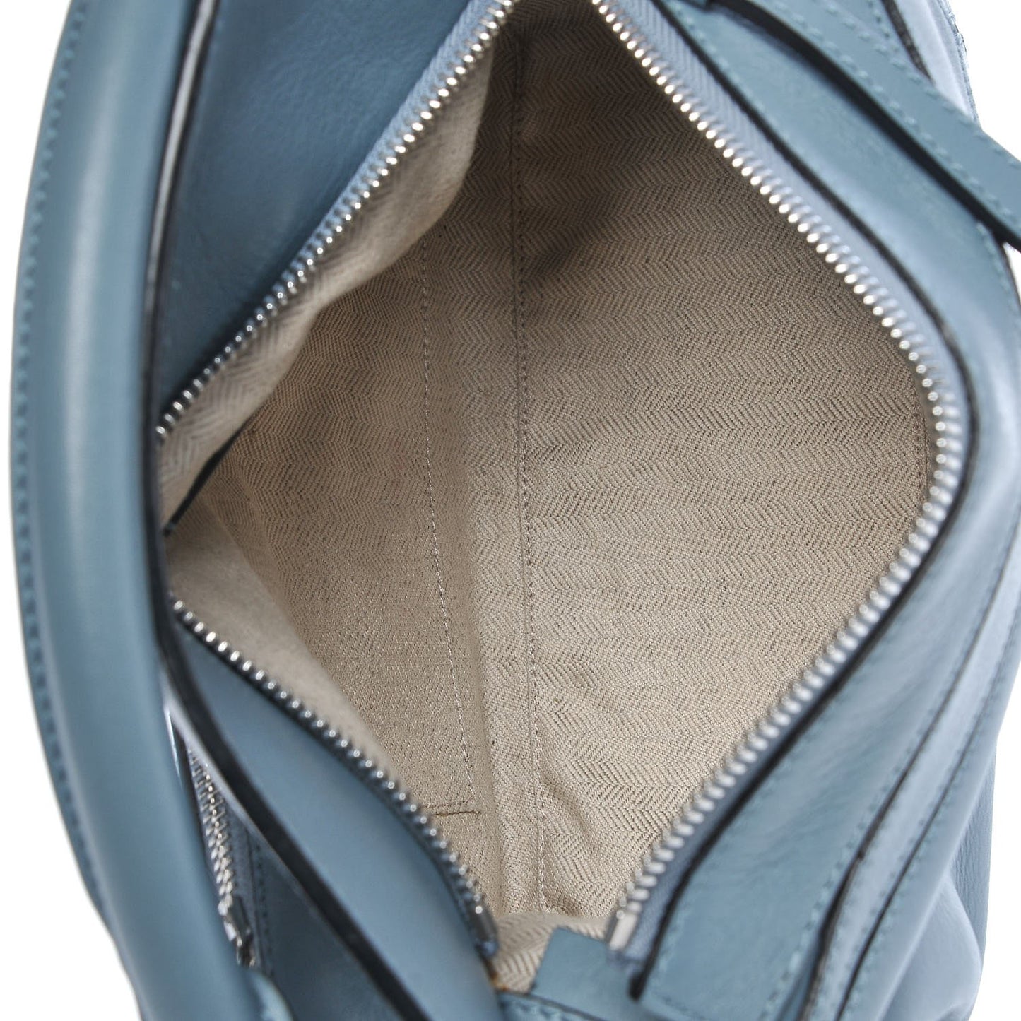 Calfskin Small Puzzle Bag Light Blue