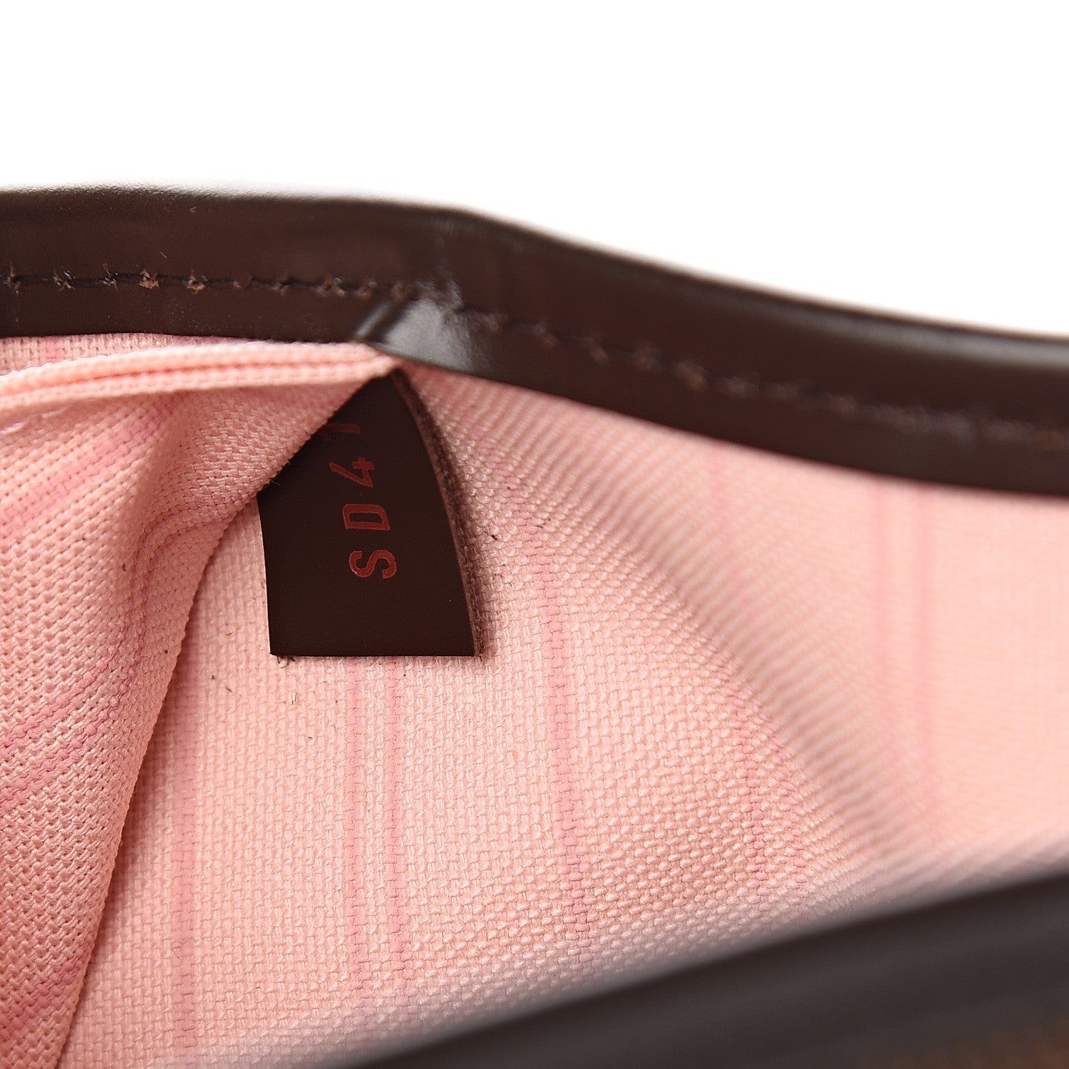Louis Vuitton Damier Ebene Neo Neverfull MM Rose Ballerine 8 of 10