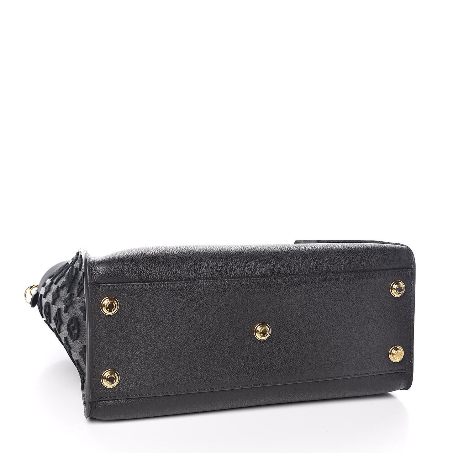 Calfskin Monogram Tufting On My Side Black