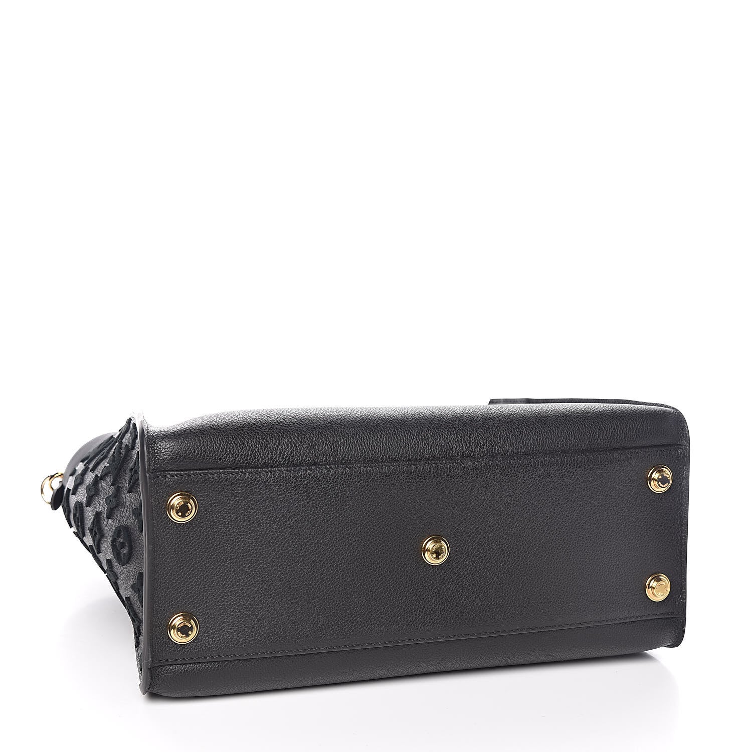 Louis Vuitton Calfskin Monogram Tufting On My Side Black 4 of 10