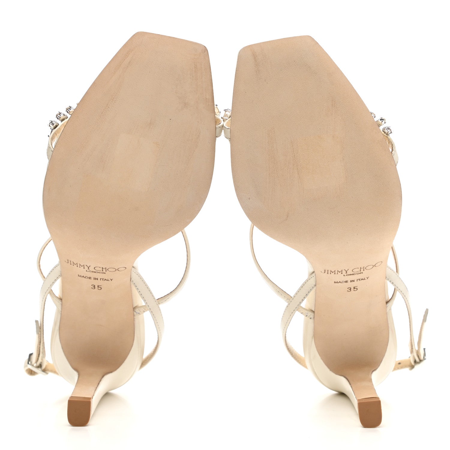 Jimmy Choo Nappa Meira 85 Pumps 35 Latte 5 of 9