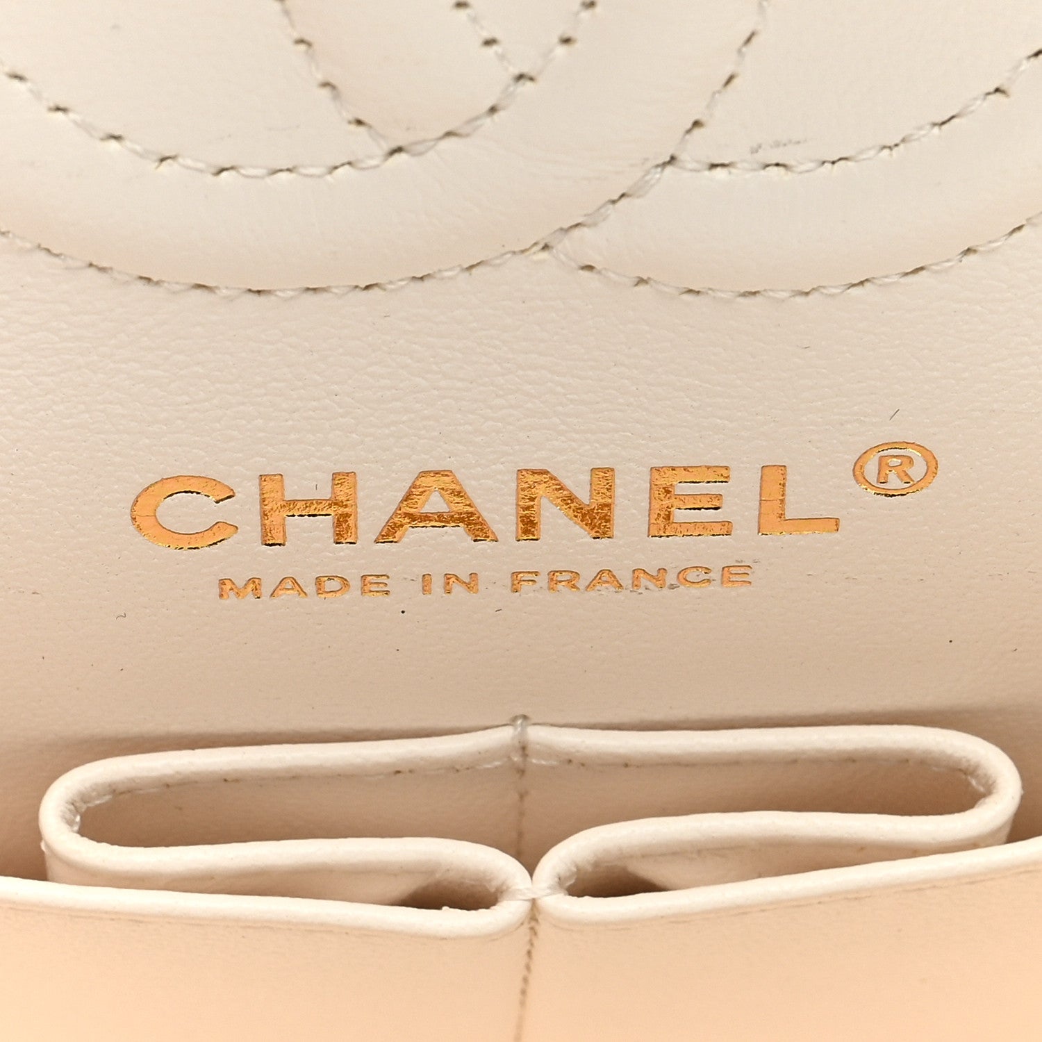 Chanel Caviar Quilted Small Double Flap White 6 of 9