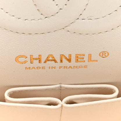 Chanel Caviar Quilted Small Double Flap White 6 of 9