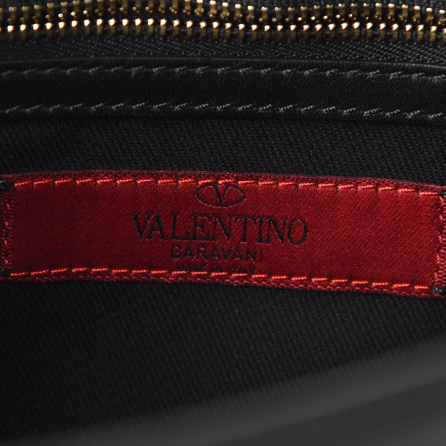 Valentino Garavani Vitello Small Rockstud Single Handle Flap Bag Black 5 of 7
