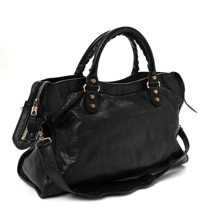 Balenciaga Agneau Giant 12 Gold Hardware City Black 4 of 12