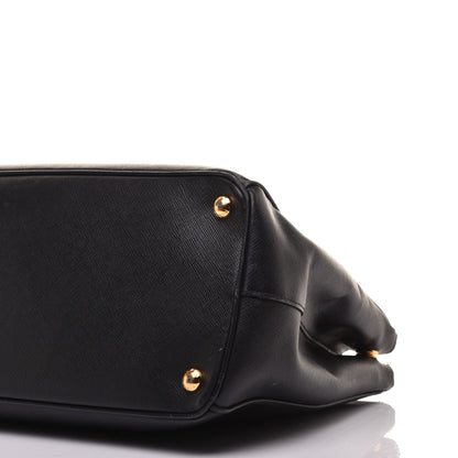Prada Saffiano Medium Galleria Double Zip Tote Black 6 of 8
