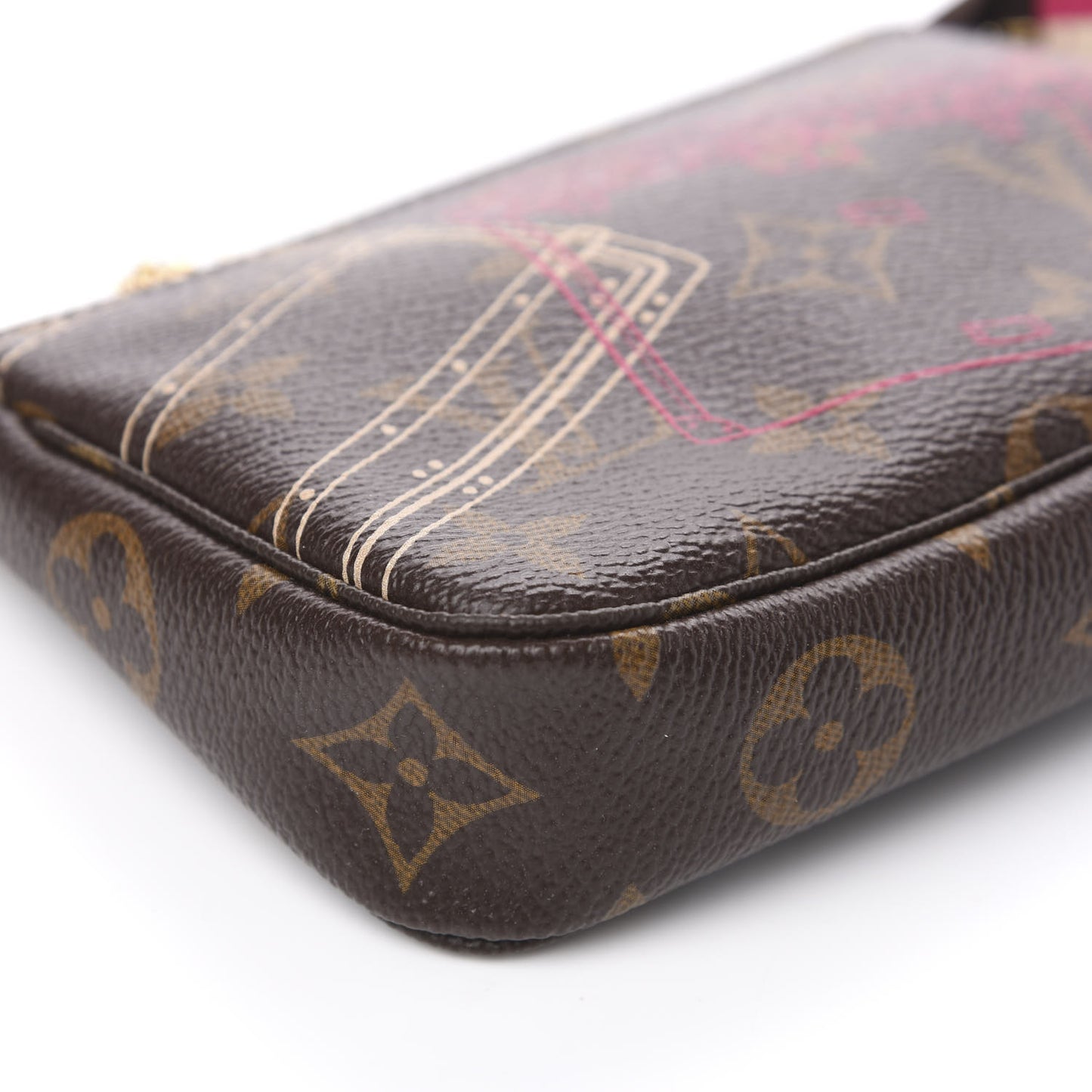 Monogram 2014 Christmas Animation Mini Pochette Accessories