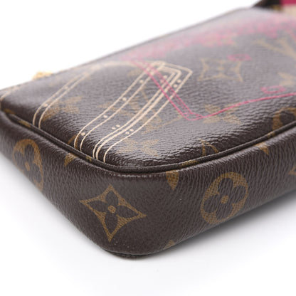 Louis Vuitton Monogram 2014 Christmas Animation Mini Pochette Accessories 8 of 9