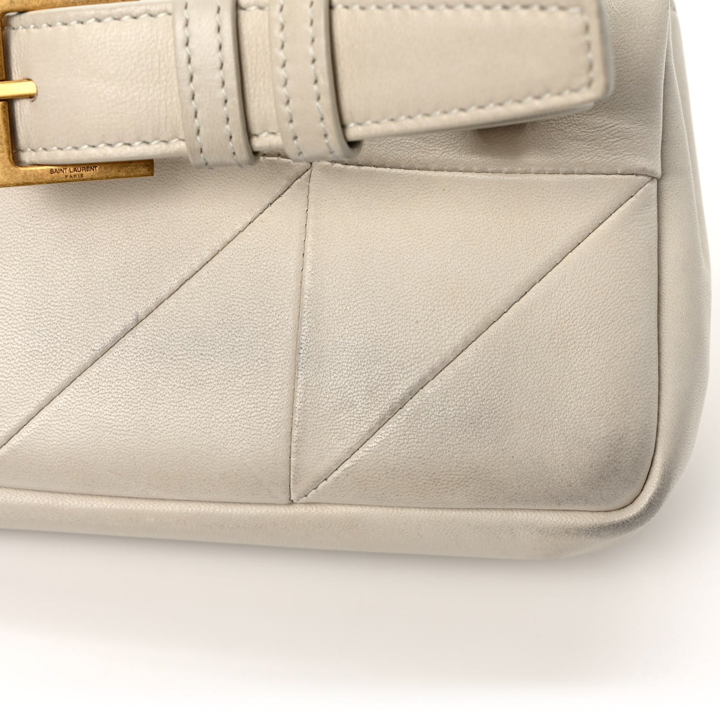 Lambskin Monogram Jamie Belt Bag Crema Soft