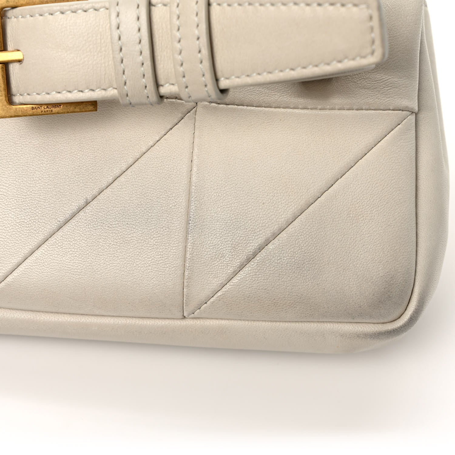 Saint Laurent Lambskin Monogram Jamie Belt Bag Crema Soft 10 of 10