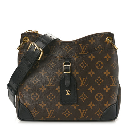 Louis Vuitton Monogram Odeon PM Black 1 of 9