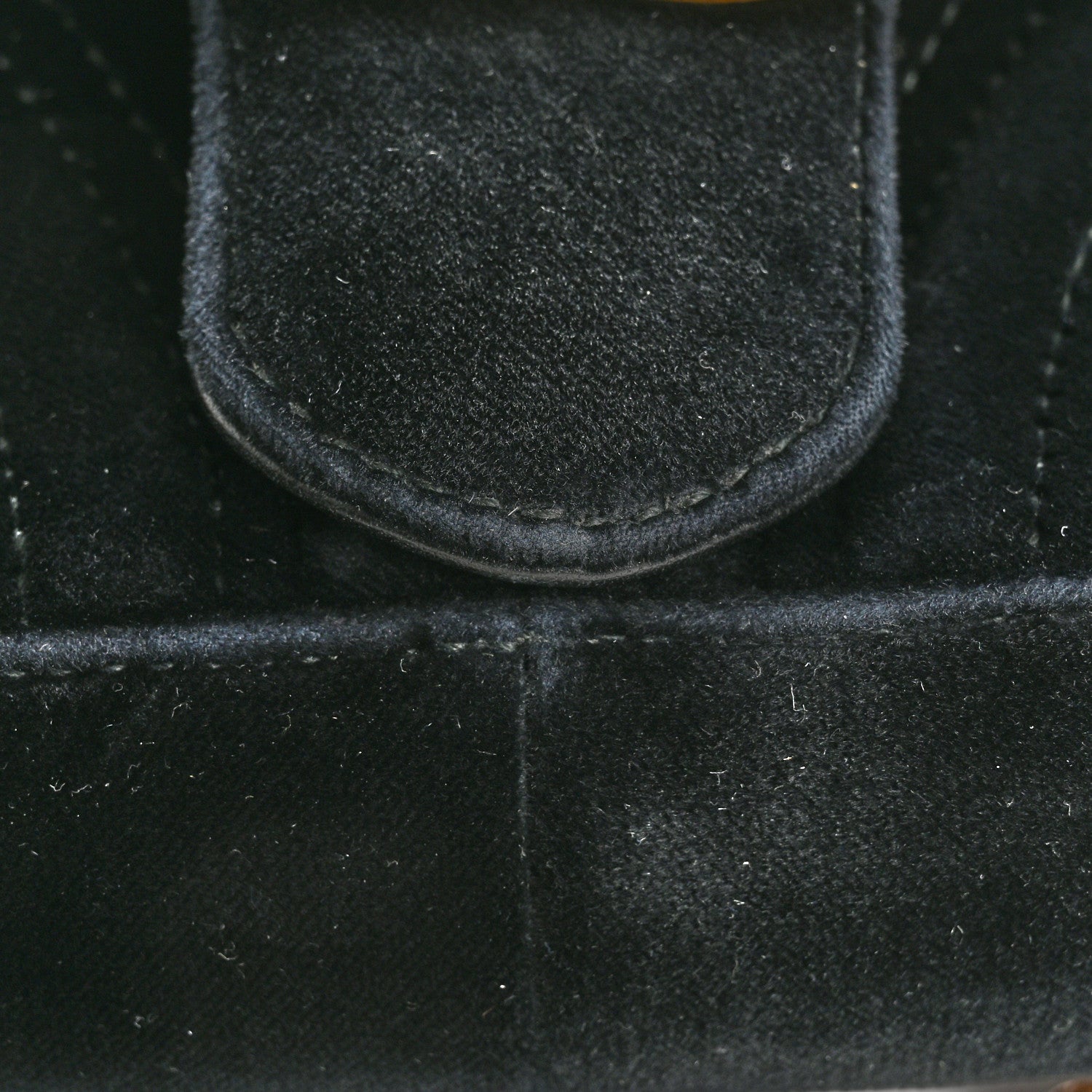 Gucci Velvet Matelasse Mini GG Marmont Shoulder Bag Black 14 of 14