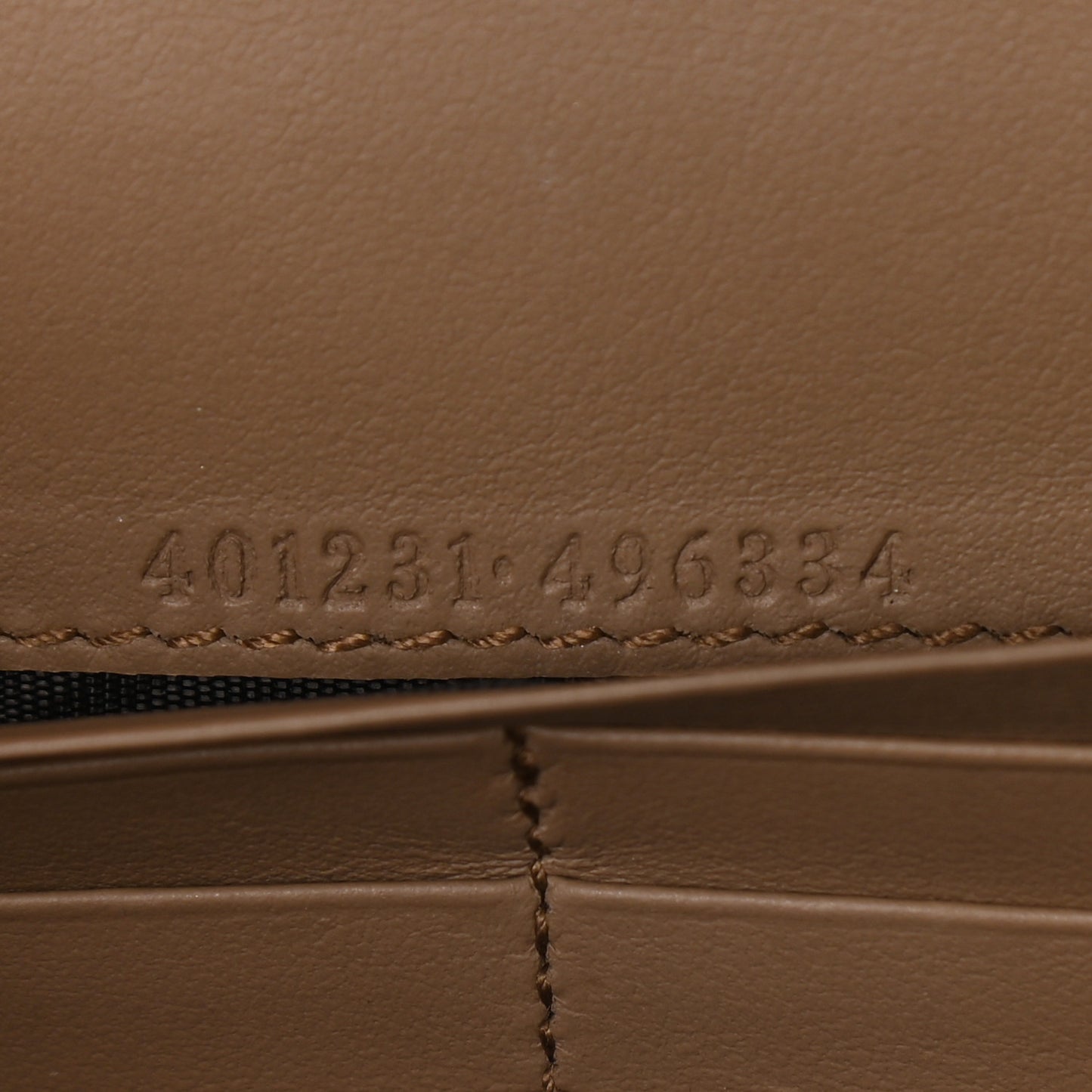 GG Supreme Monogram Mini Dionysus Chain Wallet Beige Taupe
