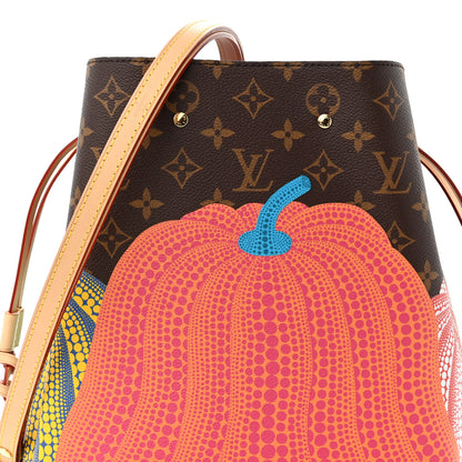 Louis Vuitton LV x YK Monogram Kusama Pumpkin Neonoe MM 9 of 11