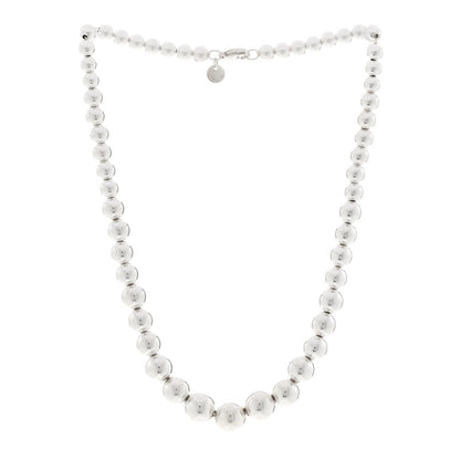 Tiffany Sterling Silver HardWear Graduated Ball Necklace 3 of 4
