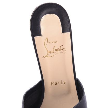 Christian Louboutin Calfskin Viberta 55 Mule 40.5 Black 7 of 8