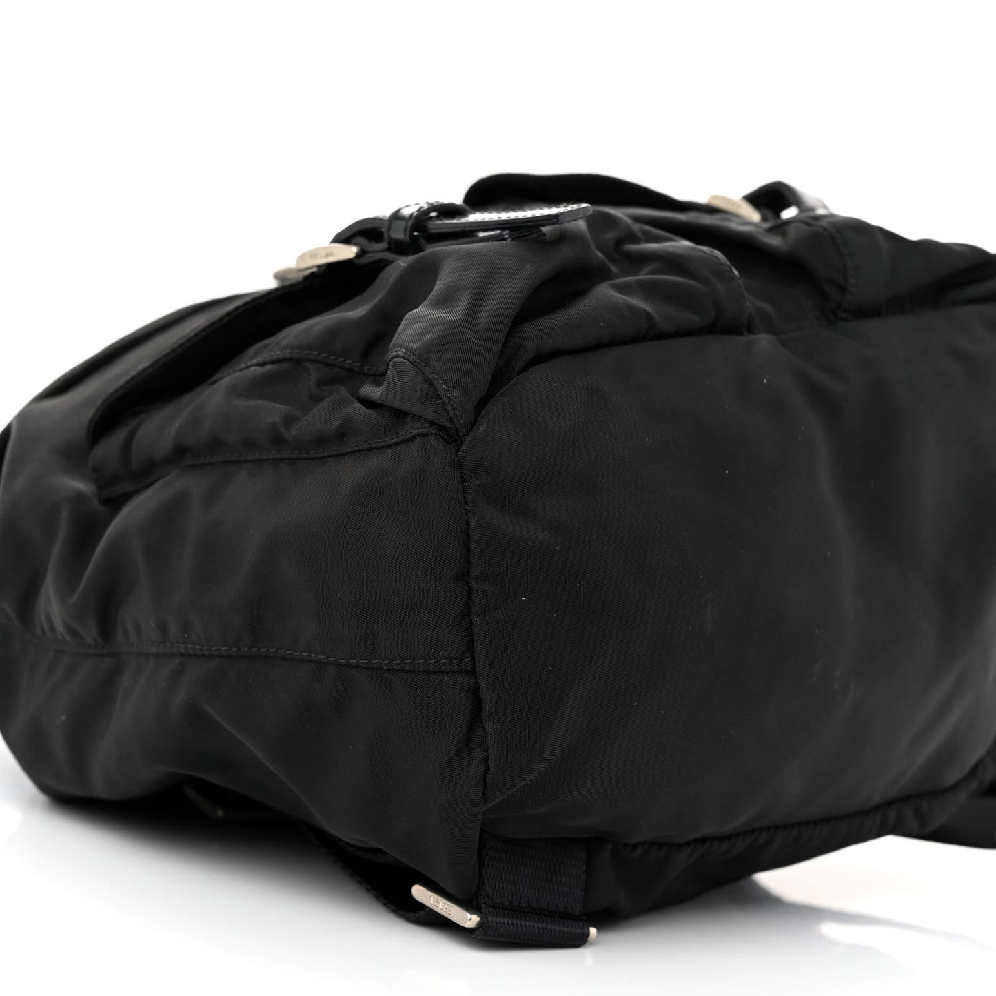 Nylon Vela Medium Backpack Black