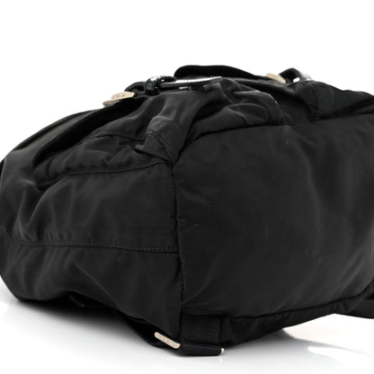 Prada Nylon Vela Medium Backpack Black 9 of 12