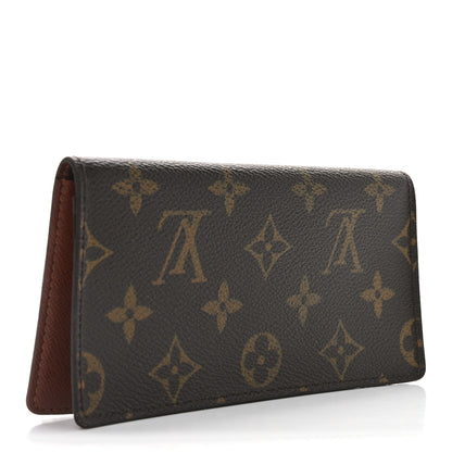 Louis Vuitton Monogram Simple Checkbook Holder Wallet Cover 3 of 6