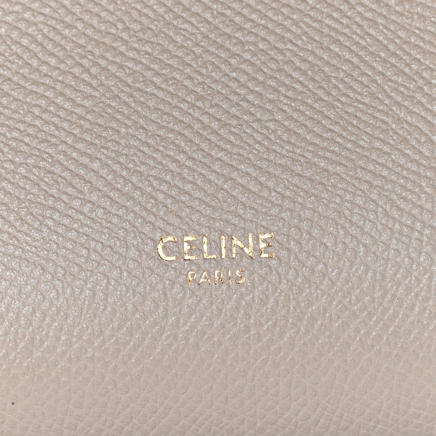 Grained Calfskin Nano Belt Bag Light Taupe