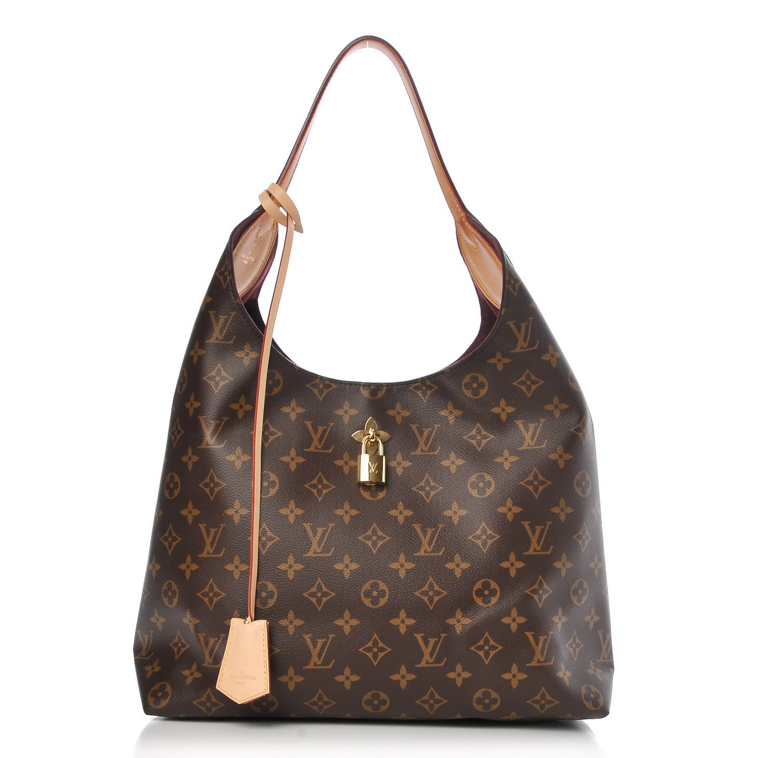 Louis Vuitton Monogram Flower Hobo Beige 1 of 9