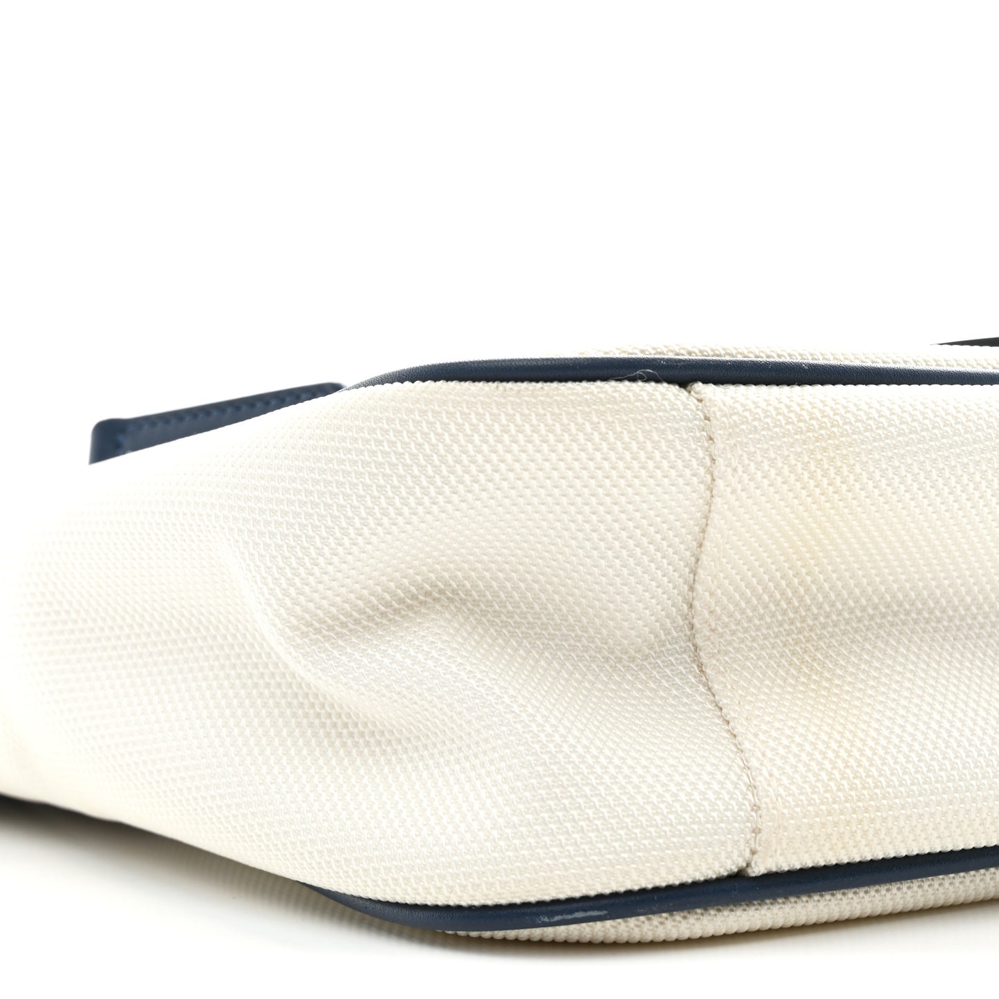 Nylon Rubber Messenger White Blue