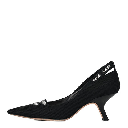 Christian Dior Fabric J'Adior Ribbon Pumps 37 Black 1 of 9