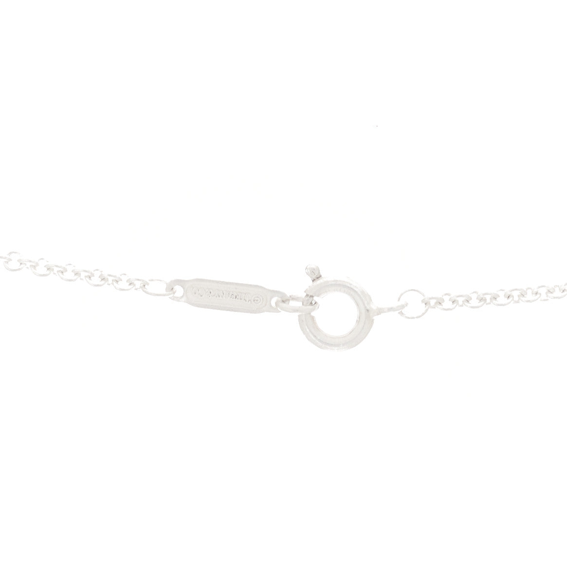 Tiffany Sterling Silver Chain Necklace 16" 4 of 6