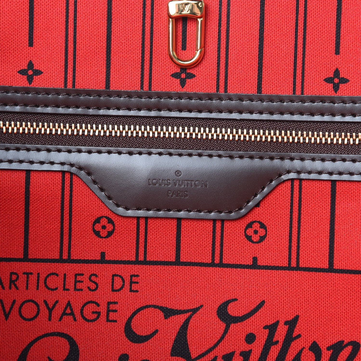 Louis Vuitton Damier Ebene Neverfull GM 6 of 11