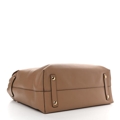 Burberry Soft Smooth Calfskin Medium Tote Camel 5 of 11