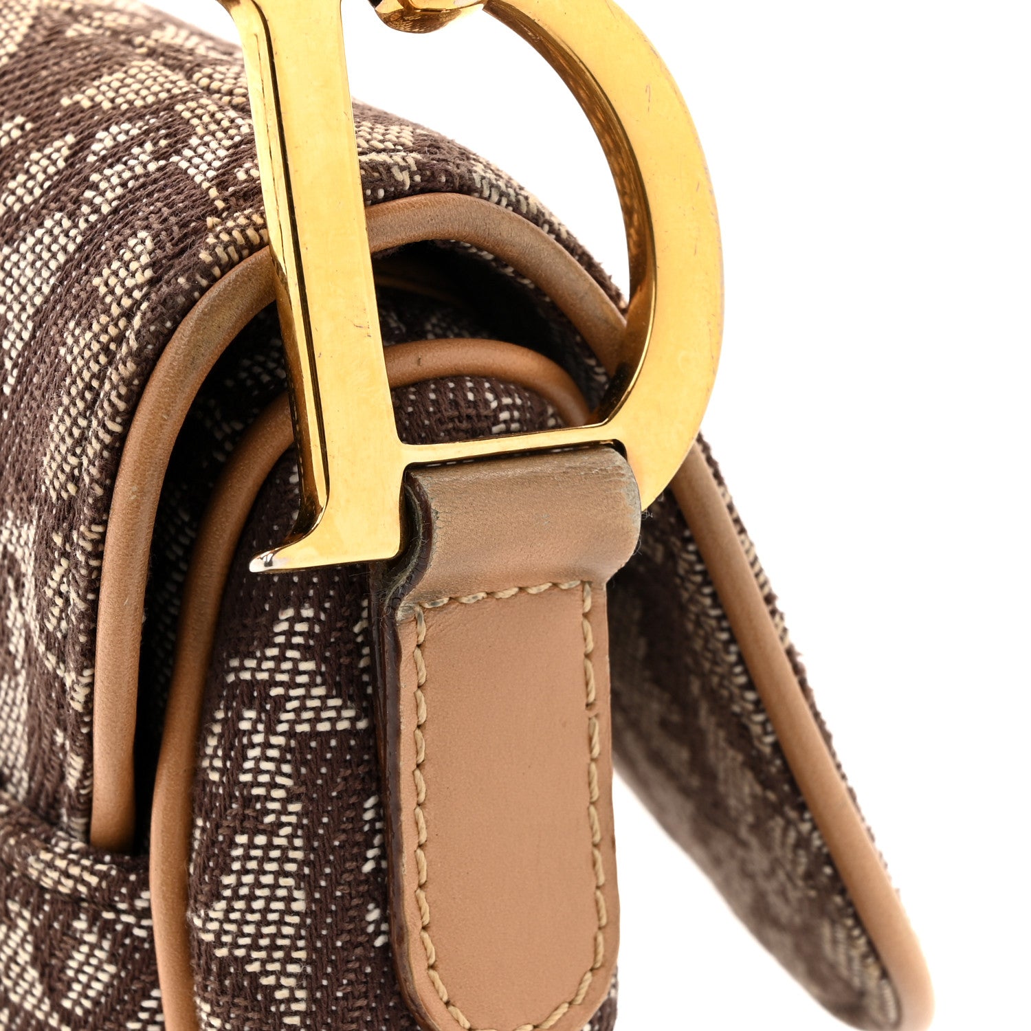 Christian Dior Monogram Saddle Bag Brown 15 of 15