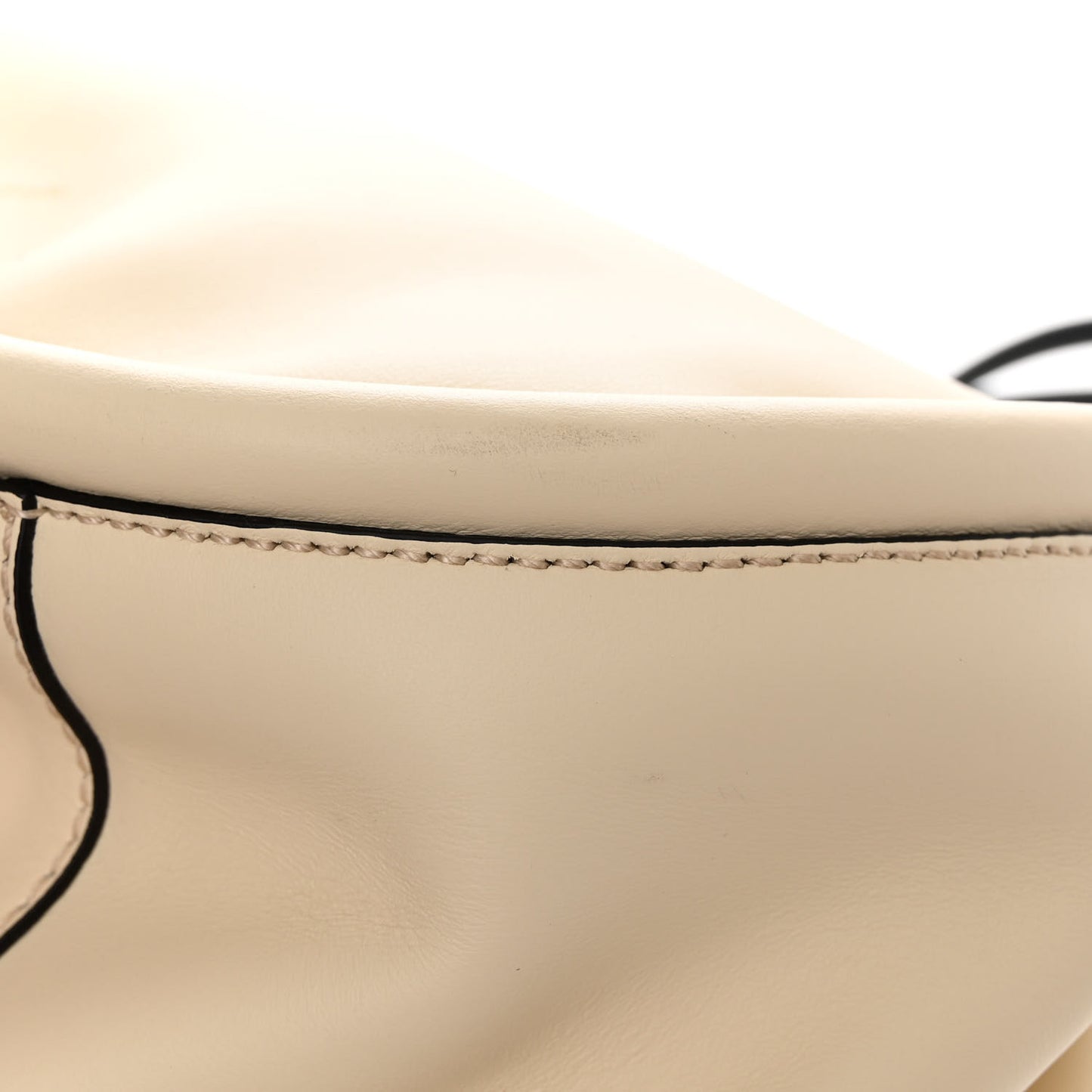 Calfskin Large Ruched Tote Clay