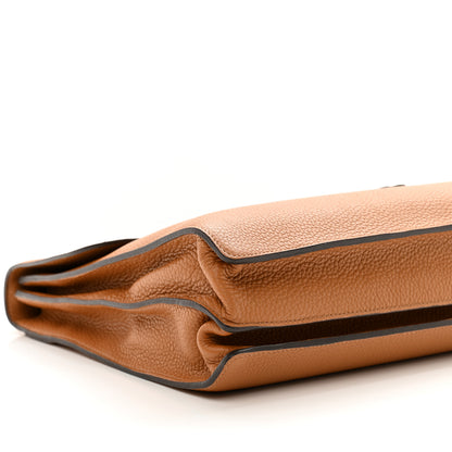Delvaux Taurillon Crispe Cartable Presse I Vegetal 8 of 10