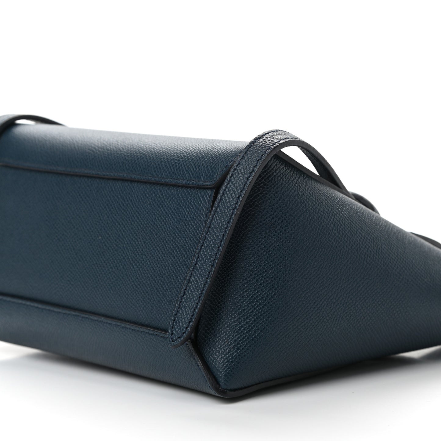 Baby Grained Calfskin Nano Belt Bag Abyss Blue