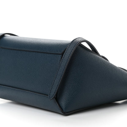 Celine Baby Grained Calfskin Nano Belt Bag Abyss Blue 10 of 10