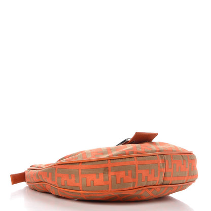 Fendi Zucca Hobo Orange 4 of 12