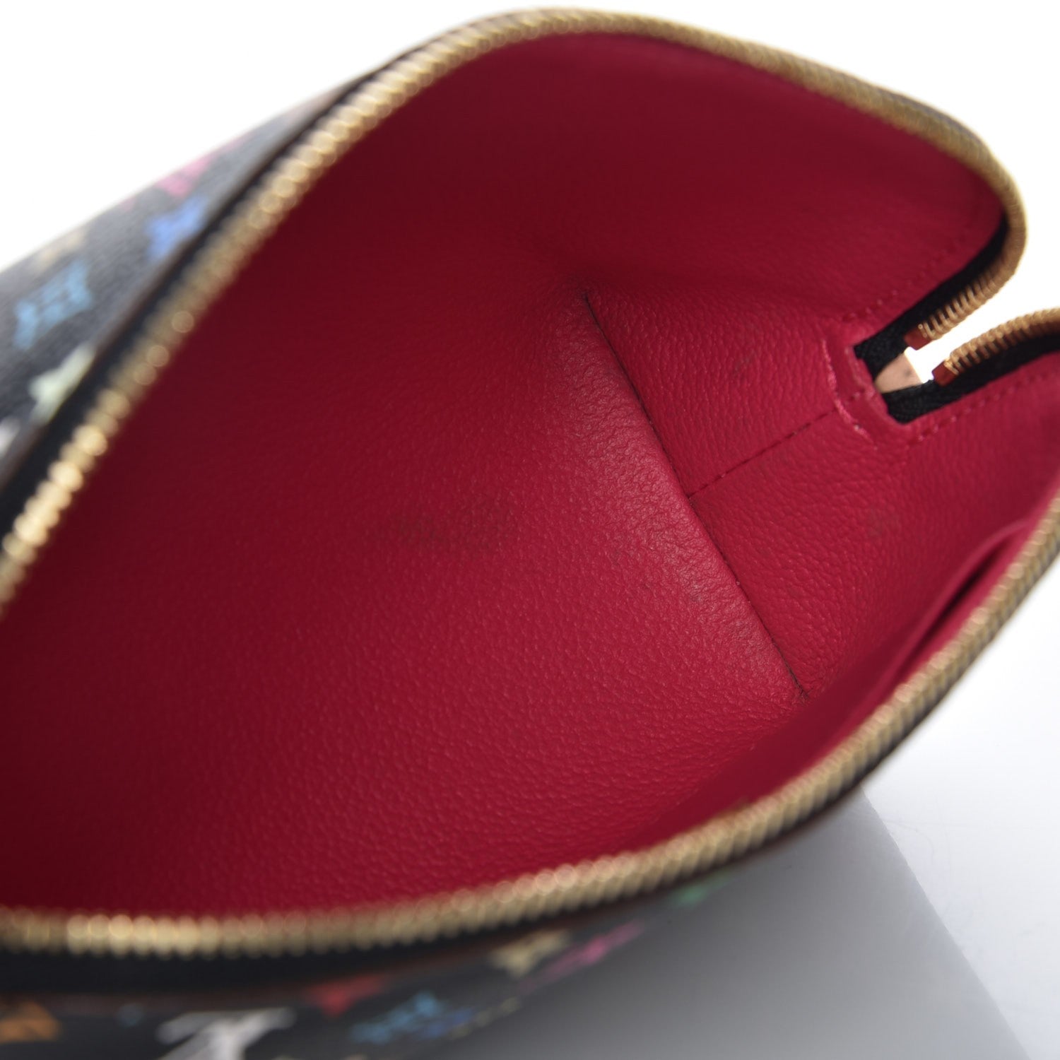 Louis Vuitton Monogram Multicolor Cosmetic Pouch Black Grenade 5 of 7