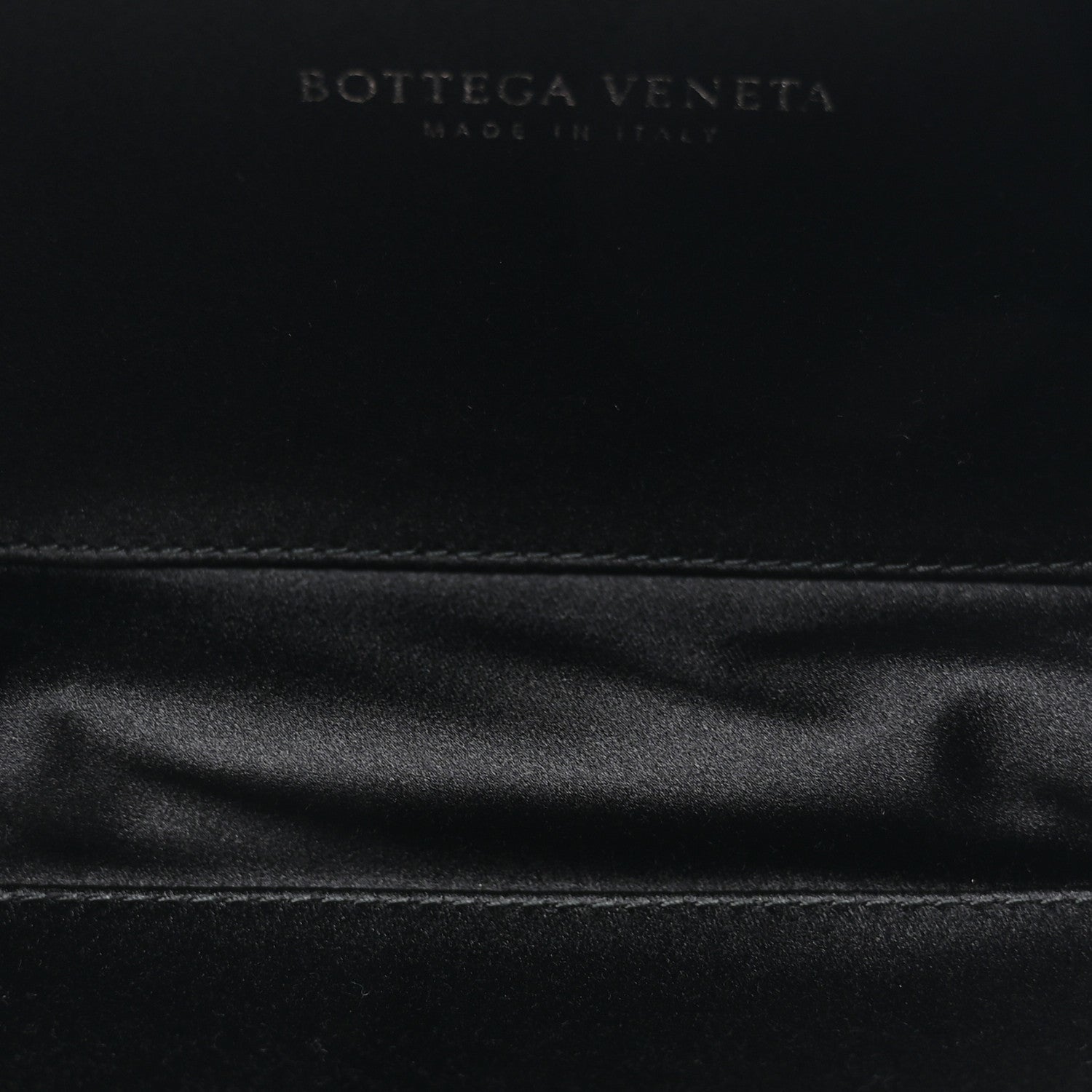 Bottega Veneta Satin Intreccio Impero Ayers Knot Clutch Black 5 of 6