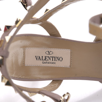 Valentino Garavani Nappa Rockstud Ankle Strap 65mm Pumps 36.5 Deep Coral Poudre 7 of 8